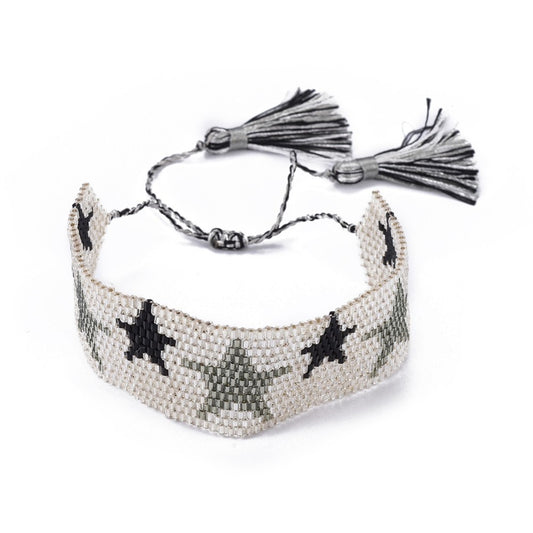 BRAZALETE ESTRELLAS SILVER