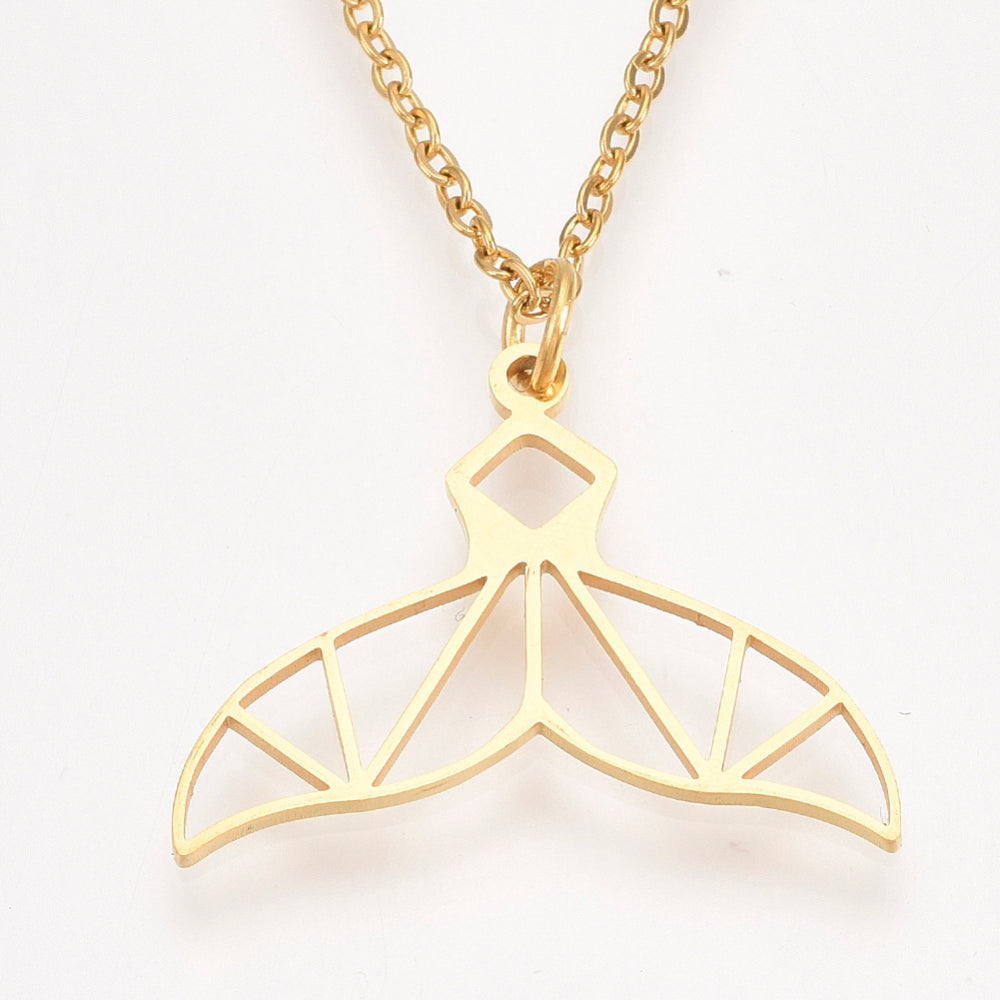 ORIGAMI SIREN TAIL CHAIN
