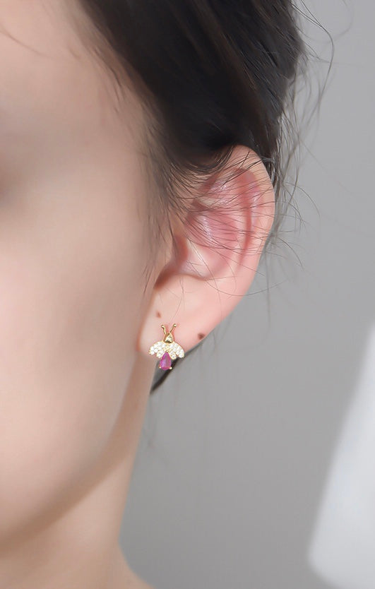 BEE EAR STUDS