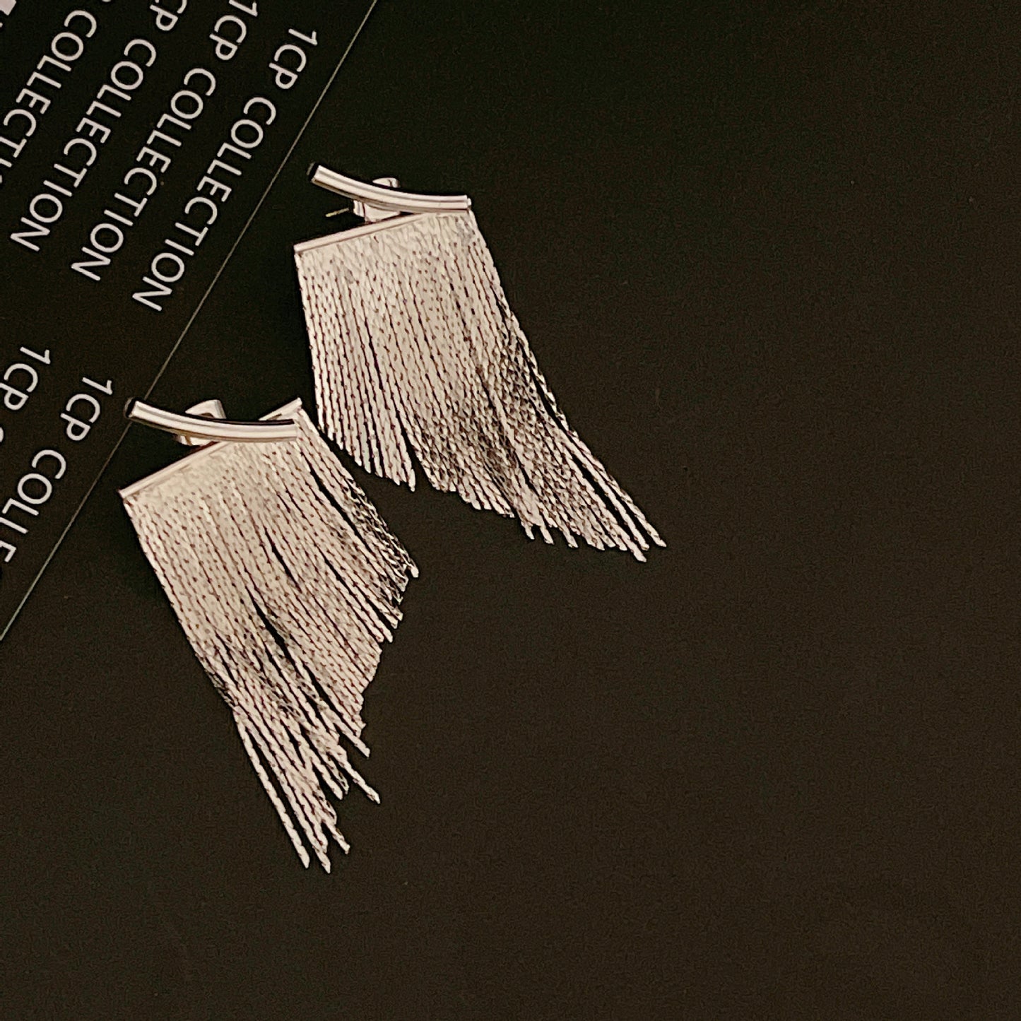 TASSEL JACKET EARRINGS