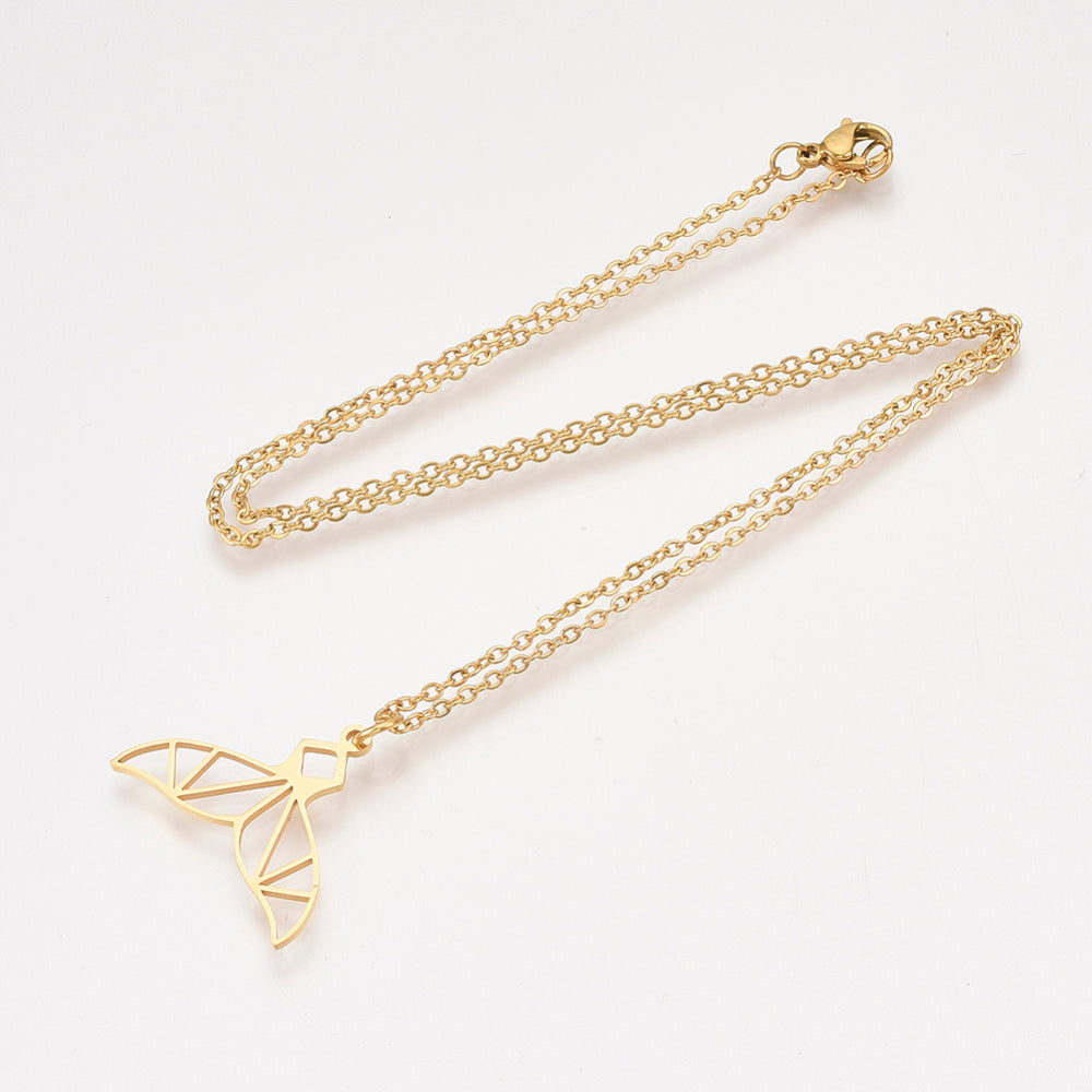 ORIGAMI SIREN TAIL CHAIN
