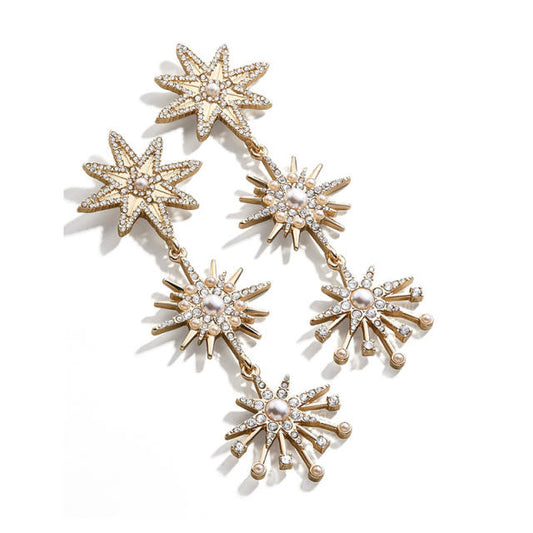 Aretes largos Estrellas