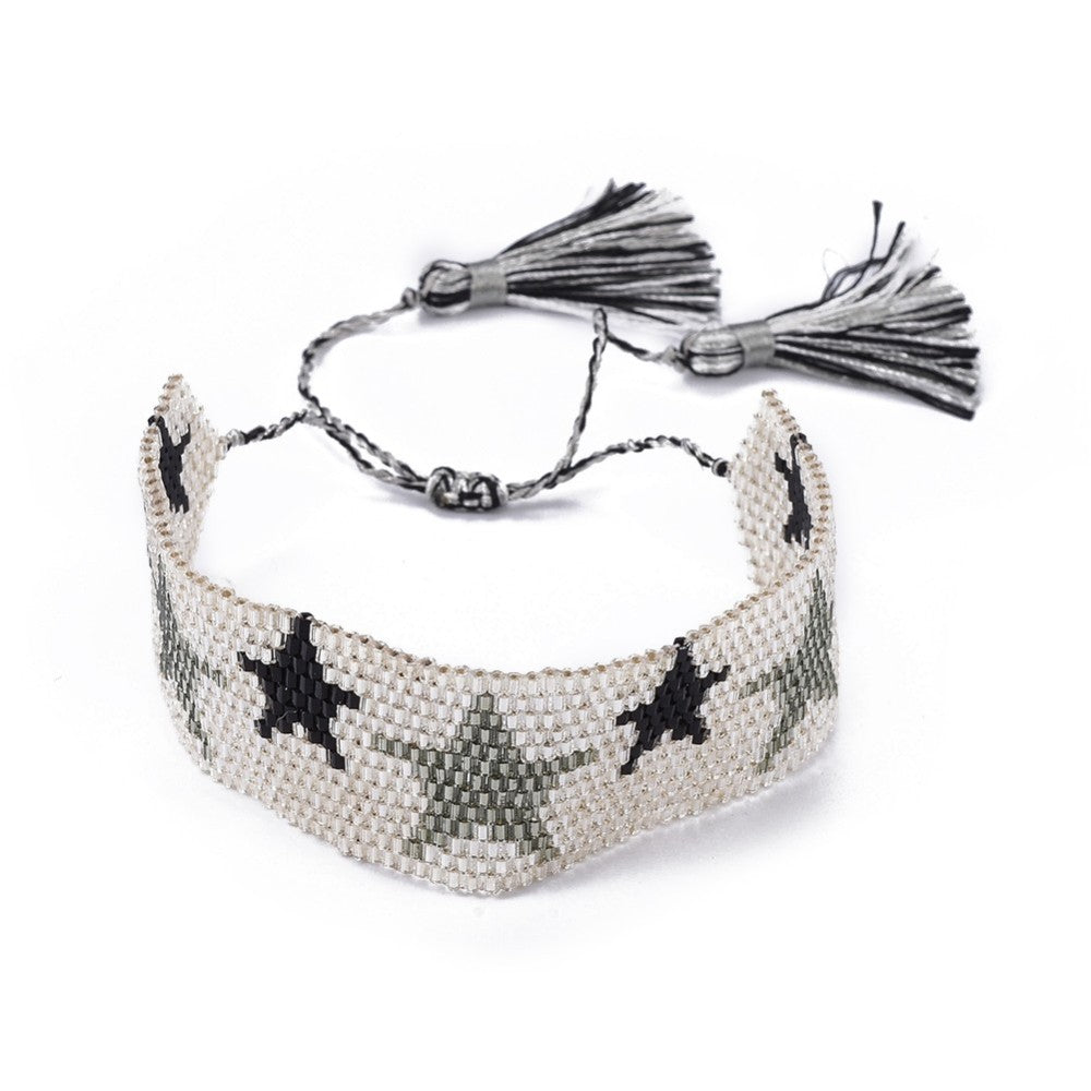 BRAZALETE ESTRELLAS SILVER