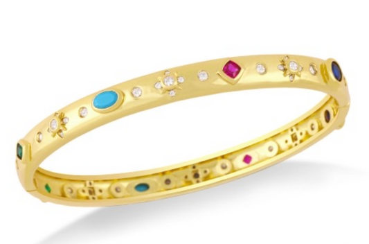 GOLD COLOR STUDS BRACELET