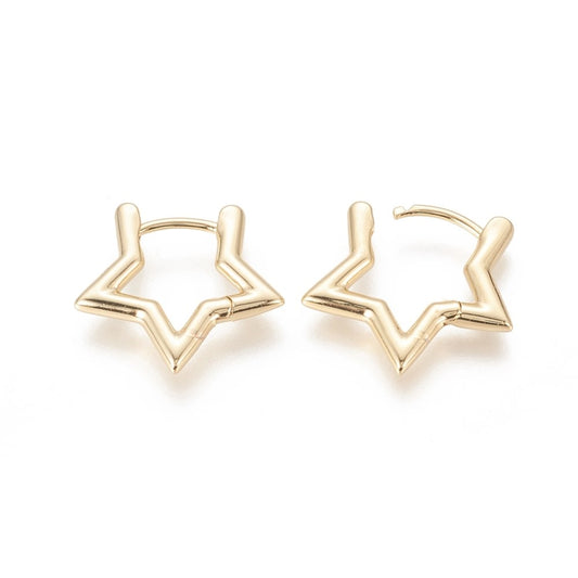 GOLDEN STAR EARRING